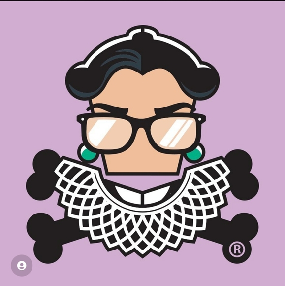 Ruth Bader Ginsburg limited edition Johnny Cupcakes t-shirt - Picture 2 of 4